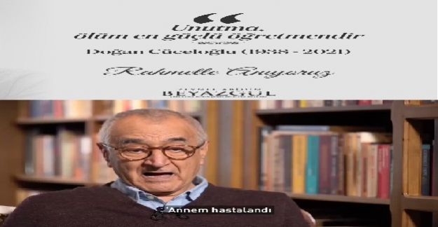 Ölüm en güçlü öğretmendir.
