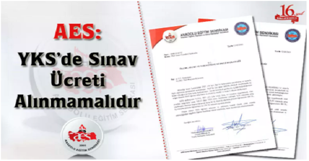 YKS’de Sınav Ücreti Alınmamalıdır