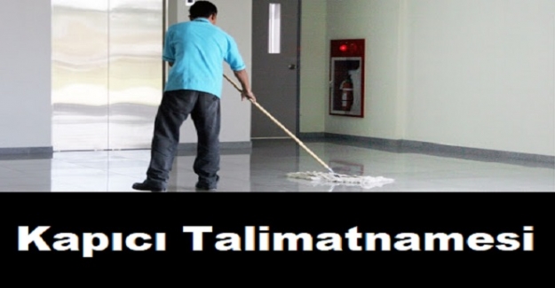 Kapıcı Talimatnamesi