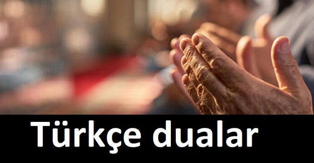 Türkçe dualar