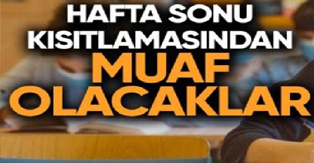 SOKAĞA ÇIKMA YASAĞINDA İYEP KURSLARINA GİDEN ÖĞRENCİLER MUAF TUTULUR MU?