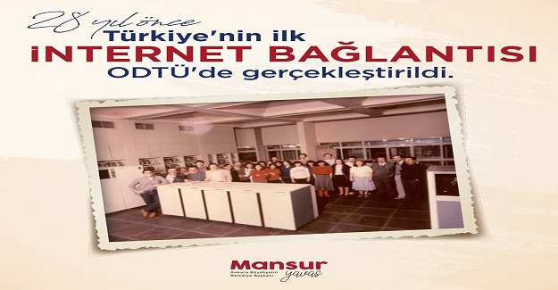 Türkiye'nin İlk İnternet Bağlantısı