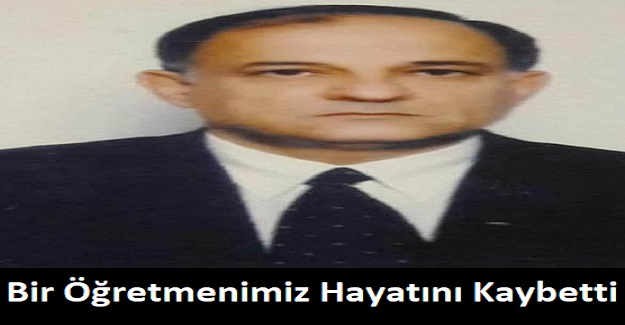 Bir Öğretmenimiz Hayatını Kaybetti