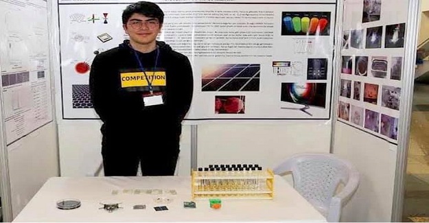 Lise Öğrencisi Feridun Balaban, Uluslarası Bilim ve Mühendislik Fuar'ında Dünya Birincisi Oldu