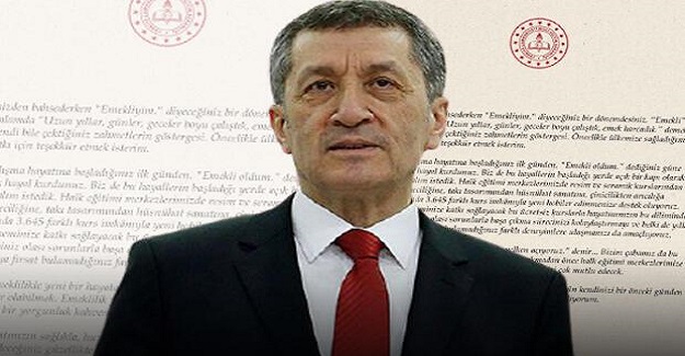 Bakan Selçuk'tan bu yıl emekli olacak 400 bin kişiye mektup
