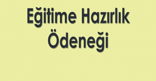 2021-2022 Yılı Eğitime Hazırlık Ödeneği Net Tutar?