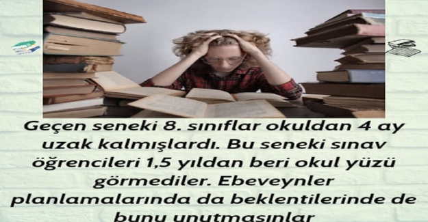 LGS Ebeveynlerine önemle duyurulur.