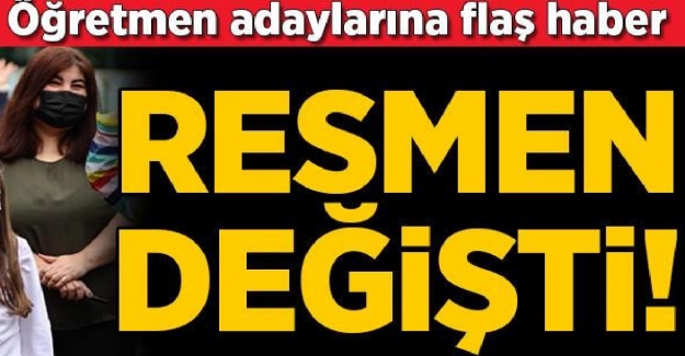 MEB'den Öğretmen Atamalarına İlişkin, Flaş Değişiklik