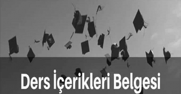 Ders İçerikleri Belgesi?