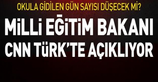 Ders Süreleri Düşecek mi? Okula Gidilen Gün Sayısı Azalacak mı? Bakan Özer'den Flaş Açıklamalar.