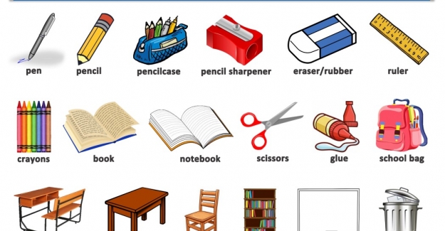 İngilizce Sınıf Nesneleri (Classroom Objects)