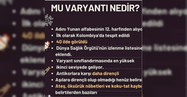 MU VARYANTI NEDİR?