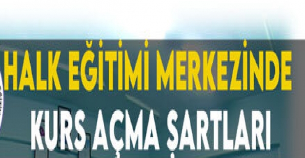 Halk Eğitimde Okuma Yazma Kursu Nasıl Açılır?