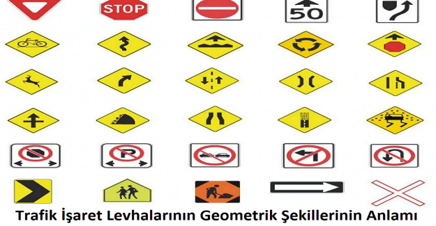 Trafik İşaret Levhalarının Geometrik Şekillerinin Anlamı