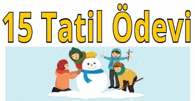 15 Tatil Ödevi