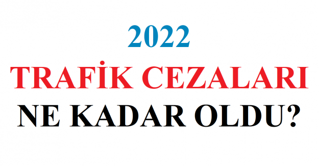 2022 Trafik Cezaları Ne Kadar Oldu?