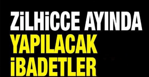 2022 Zilhicce Ayı Ne Zaman?