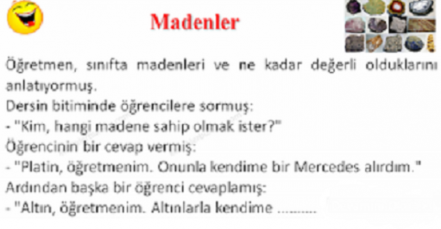 Madenler Fıkrası