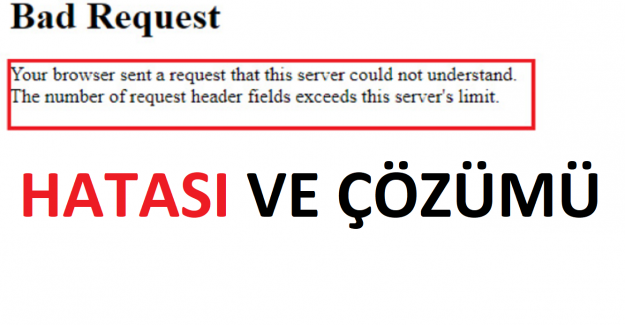 Your browser sent a request that this server could not understand ne demek