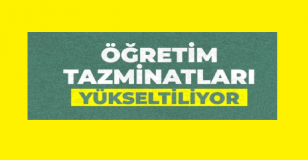 Öğretmenlik Meslek Kanunu İle Öğretmenlerin Tazminatları Yükselecek mi?