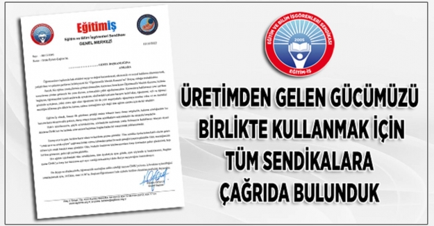 Öğretmenlik Meslek Kanunu İçin Tüm Sendikalara Ortak Çağrı