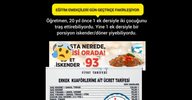 Eğitim Emekçileri Gün Geçtikçe Fakirleşiyor