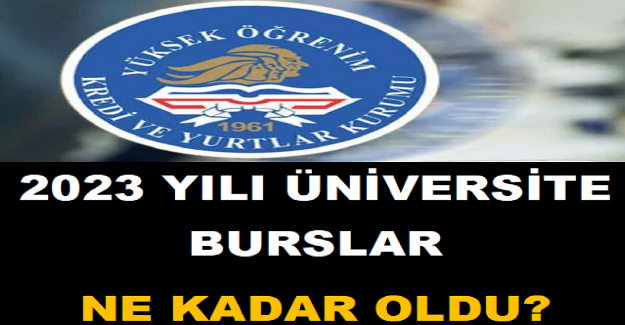 2023 Yılı YÖK Bursu Ne Kadar Oldu?