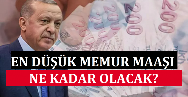 En Düşük Memur Maaşı Ne Kadar Olacak?