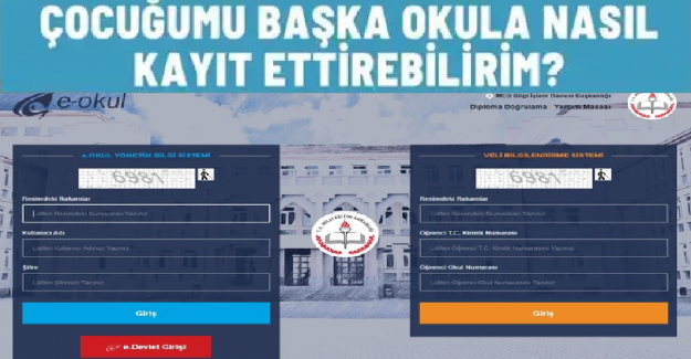 Çocuğumu Başka Okula Nasıl Kayıt Ettirebilirim?