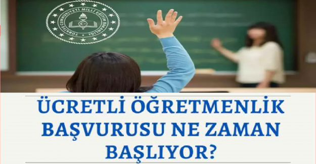 2023-2024 Eğitim Öğretim Yılı Ücretli Öğretmenlik Başvurusu Nasıl Yapılır?