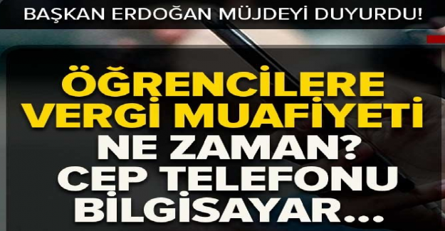 Hangi Öğrencilerden Telefon Vergisi Alınmayacak?