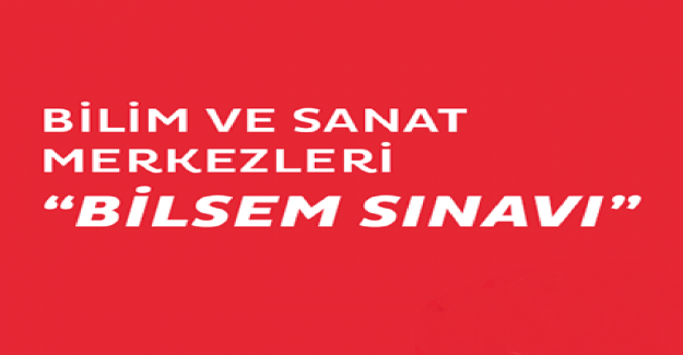 2024 Yılı BİLSEM Sınav Tarihleri