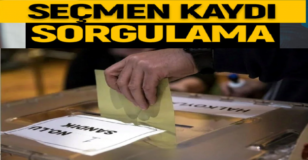 Seçmen Kaydı Sorgulama Nasıl Yapılır?