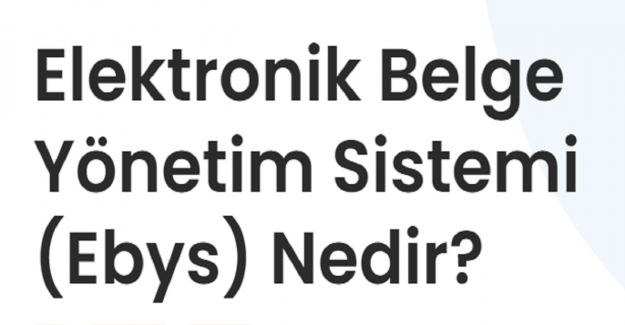Öğretmenlerde EBYS Kullanacak mı?