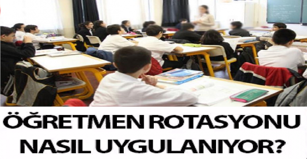 Rotasyonda 10 Maddelik Düzenleme