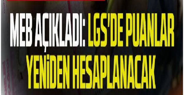 Son Dakika: LGS'de Bir Soru İptal Edildi, Şimdi Ne Olacak?