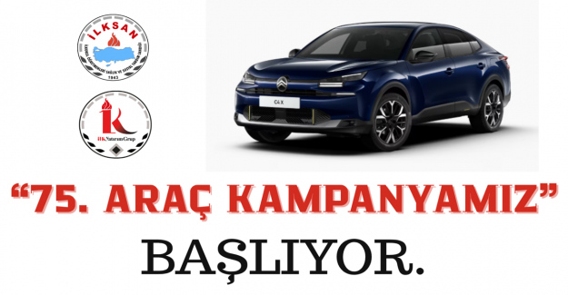 İLKSAN'dan Öğretmenler İçin Araç Kampanyası