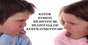 KÜFÜR ETMEYİ BİLMEYEN Mİ, BİLDİĞİ HALDE KÜFÜR ETMEYEN Mİ?