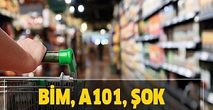 A 101'in, Bim'in ve Şok Marketlerin Türkiye'de Bulunan Mağaza Sayısı?