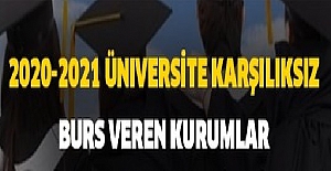 2020 2021 Egitim Ogretim Yilinda Karsiliksiz Burs Veren Kurum Ve Kuruluslar Belli Oldu