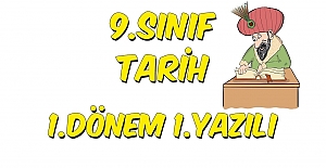 9. Sınıf Tarih 2. Dönem 1. Yazılı Soruları ve Cevapları