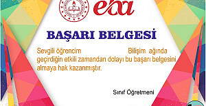 EBA BAŞARI BELGESİ İNDİR