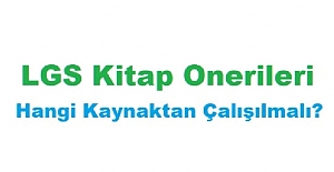 8. SINIF LGS TEST KİTABI ÖNERİLERİ 2025