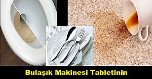 Bulaşık Makinesi Tabletinin Farklı Kullanım Alanlarına Çok Şaşıracaksınız! Mutlaka Deneyin