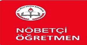 Nöbetçi Öğretmen Görev Çizelgesi İndir