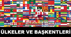 ÜLKELER VE BAŞKENTLERİ