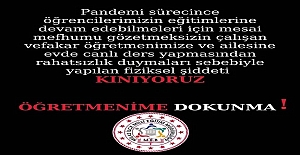 Canlı Ders Sırasında Kadın Öğretmenin Evini Basıp Tüm Aileyi Hastanelik Ettiler