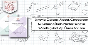 LGS ŞUBAT AYI ÖRNEK SORU KİTAPÇIĞI