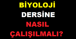 BİYOLOJİ DERSİNE ÇALIŞMANIN PÜF NOKTALARI. BİYOLOJİ DERSİNE NASIL ÇALIŞILIR?