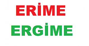 Erime ve Ergime Nedir. Erime ve Ergime Farkı